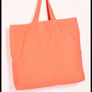 Free people selvedge tote neon orange new 🌟🌟